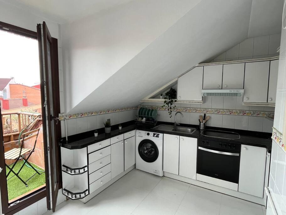 Apartamento El Fontan, Parking Gratuito Gijón Buitenkant foto
